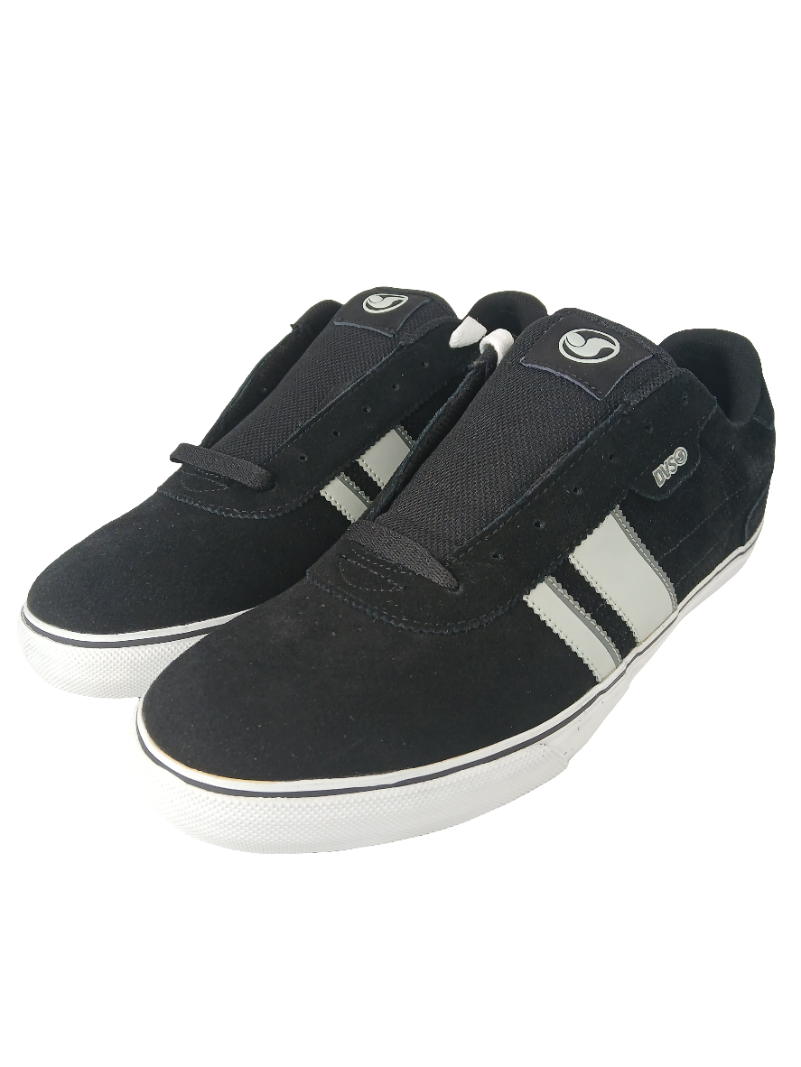 DVS Milan 2 CT Black Grey Suede Mens Size 12.0 Shoes