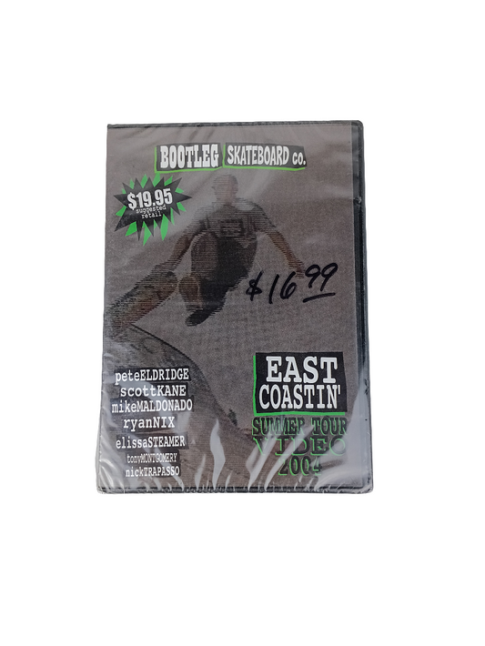 Bootleg Skateboard Co. East Coastin' Summer Tour Video 2004 Sealed DVD Video