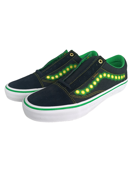 Vans Old Skool Pro Shake Junt Black White US Mens Size 10.5 Shoes