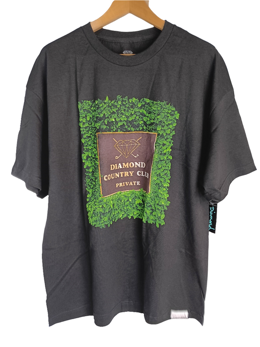 Diamond Country Club Black Size XL S/s Shirt