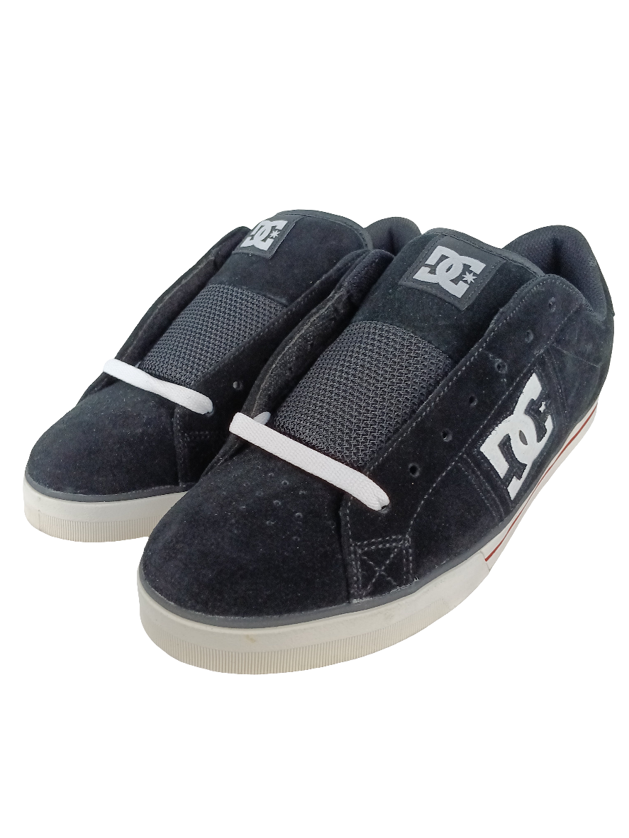 DC Belmar Black White Size 10 Shoes