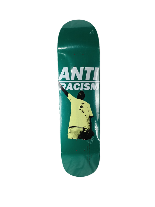 Prime X Heritage Jovante Turner Anti Racism Green White Black Size 8.5 Vintage NOS Deck