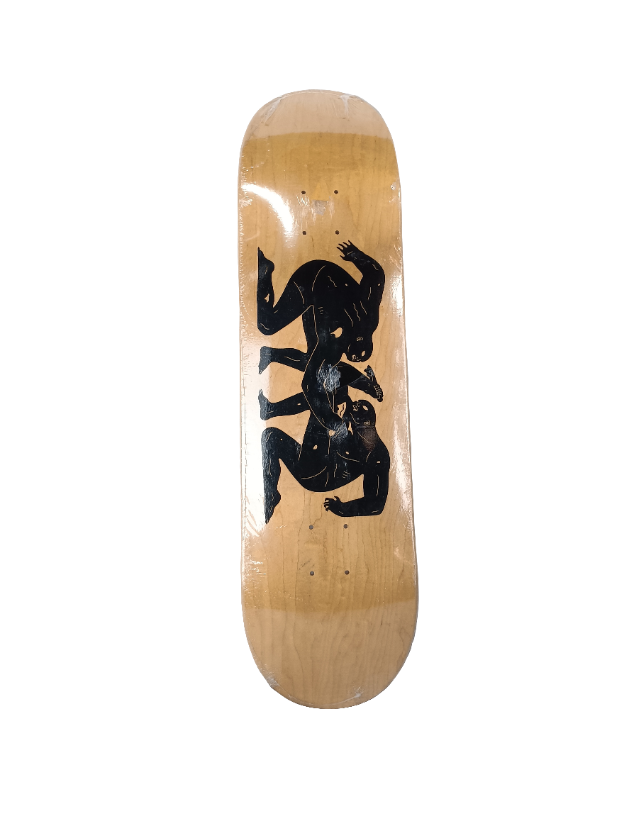 Huf X Cleon Peterson Natural Black Size 8.475 Vintage NOS Deck