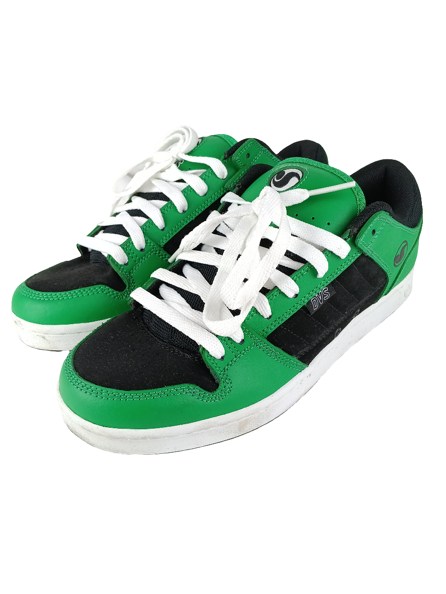 DVS Kerry Getz Getz 3 SP Black Green Suede US Mens Size 11.0 Shoes