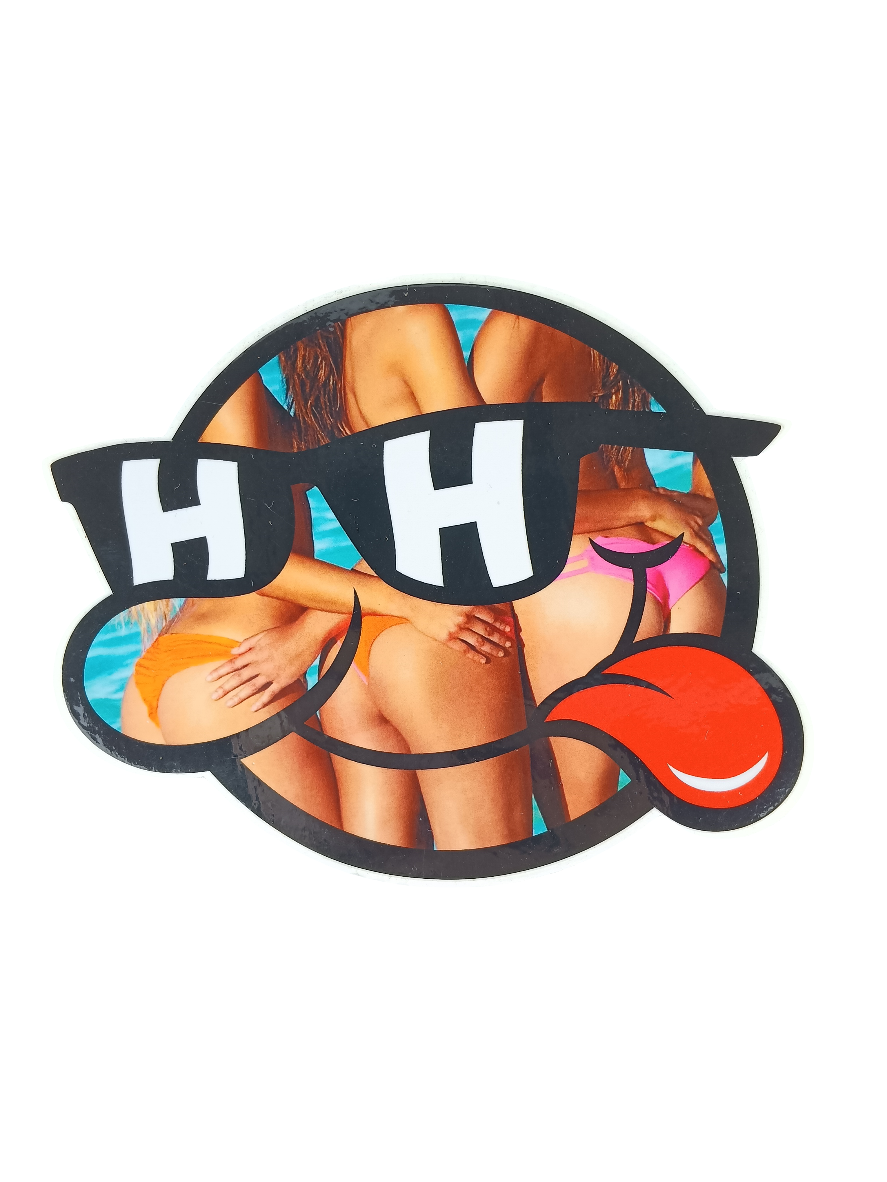 Happy Hour Shade H H Girls Size 5.9 X 4.5 Vintage NOS Sticker