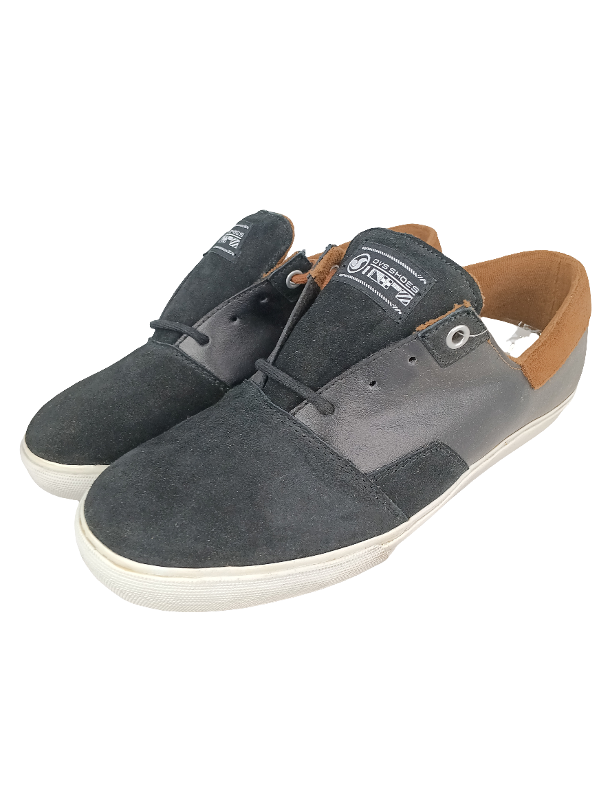 DVS Torey Pudwill Torey 2 Samples Black Brown Suede Leather Us Mens Size 8.0 Shoes