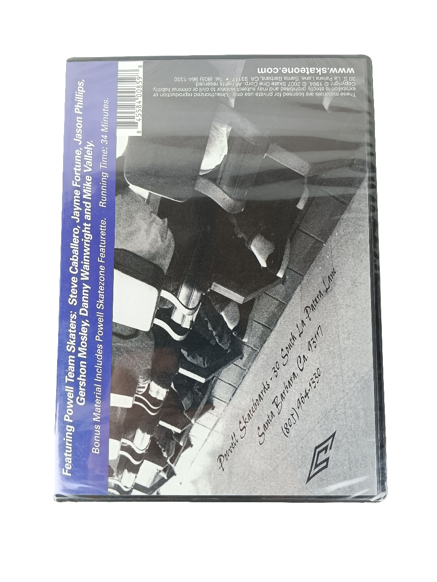 Powell Peralta Suburban Diners 2007 Sealed DVD Video