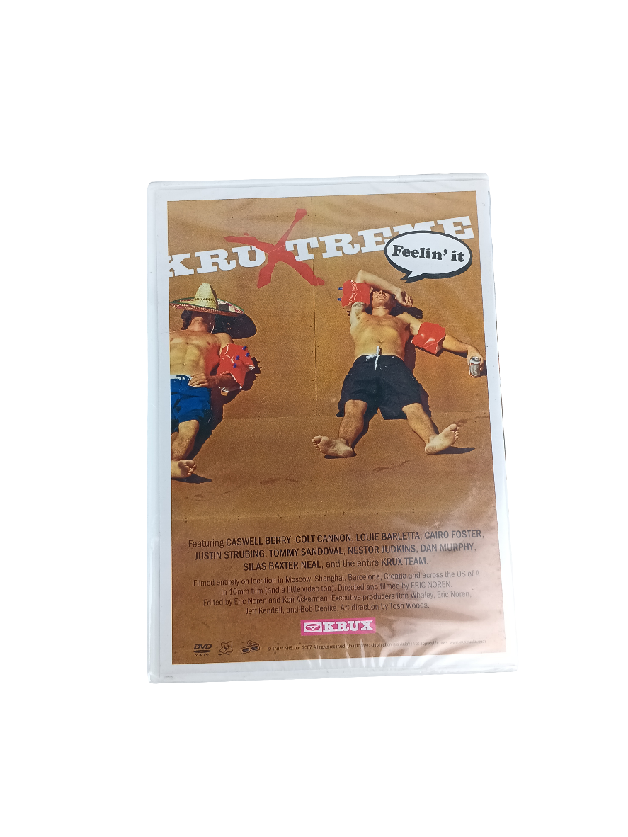Krux Trucks Feelin' It 2007 Sealed DVD Video