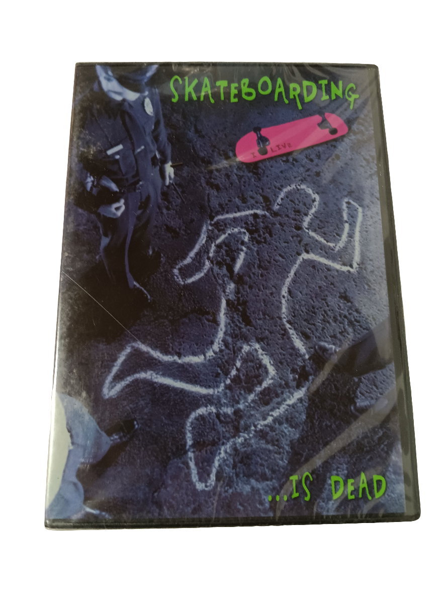 I Live Skateboarding Is Dead Sealed DVD Video