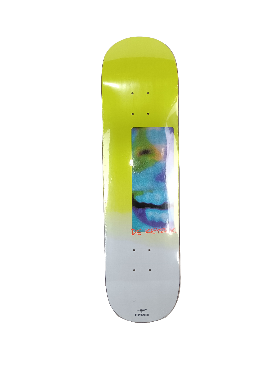 Quasi Bobby De Keyzer Blur Blue Red White Fade Size 8.25 Vintage NOS Deck