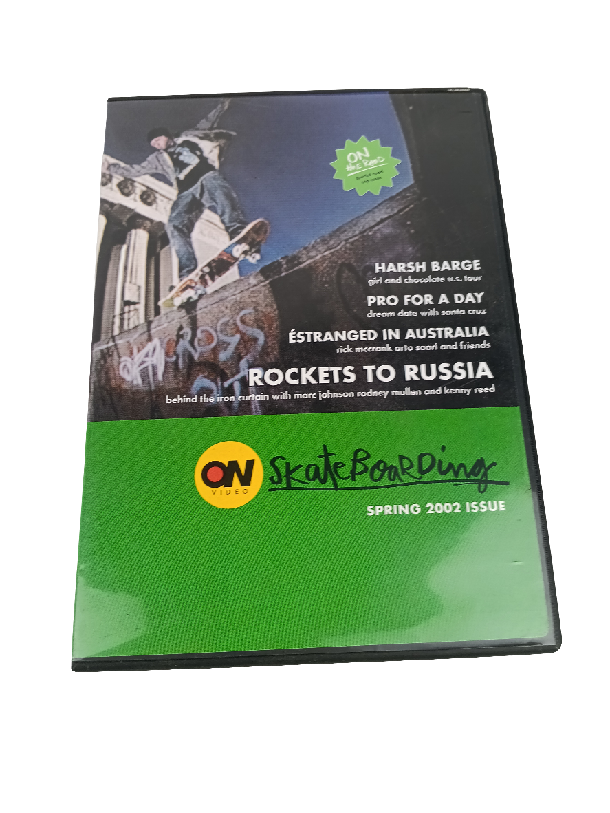 On Skateboarding Spring 2002 Issue Sealed DVD Video