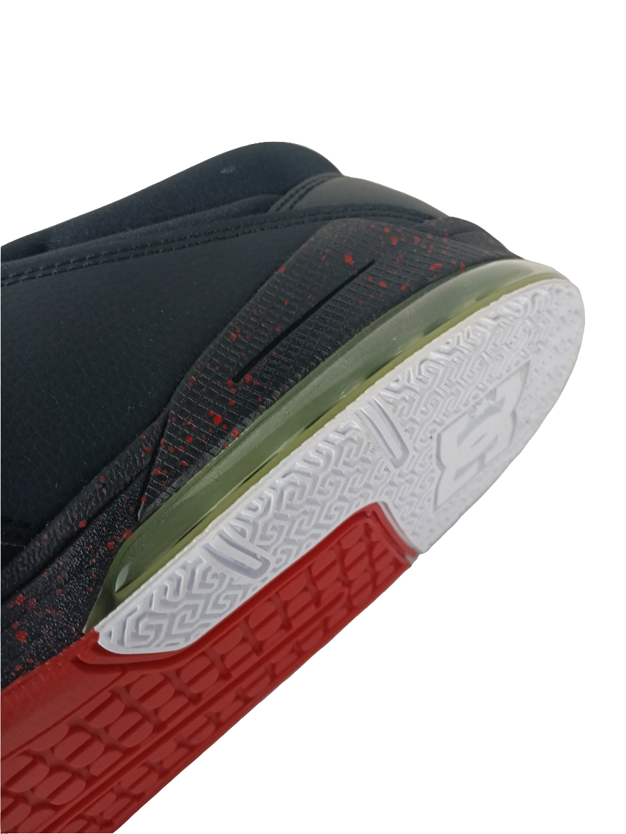 DC Tiago Lemos Tiago S Black Atheltic Red Black KAK US Mens Size 11.5 Shoes