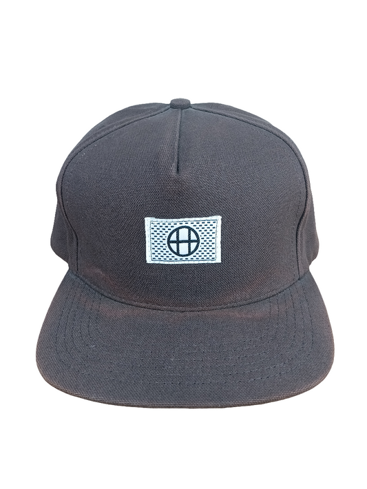 HUF Brown White H Logo Vintage NOS Snapback Hat