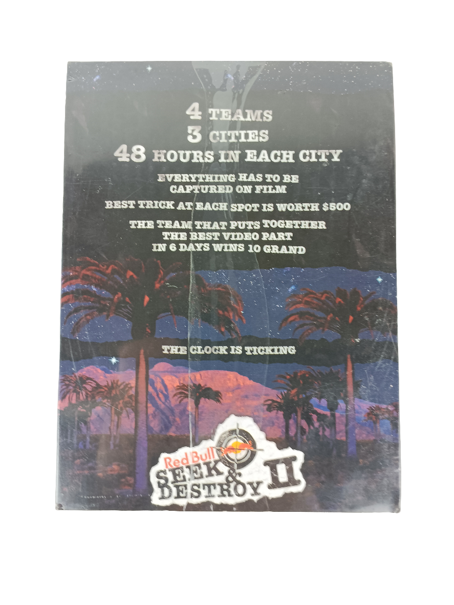 Red Bull Seek & Destroy II Sealed DVD Video