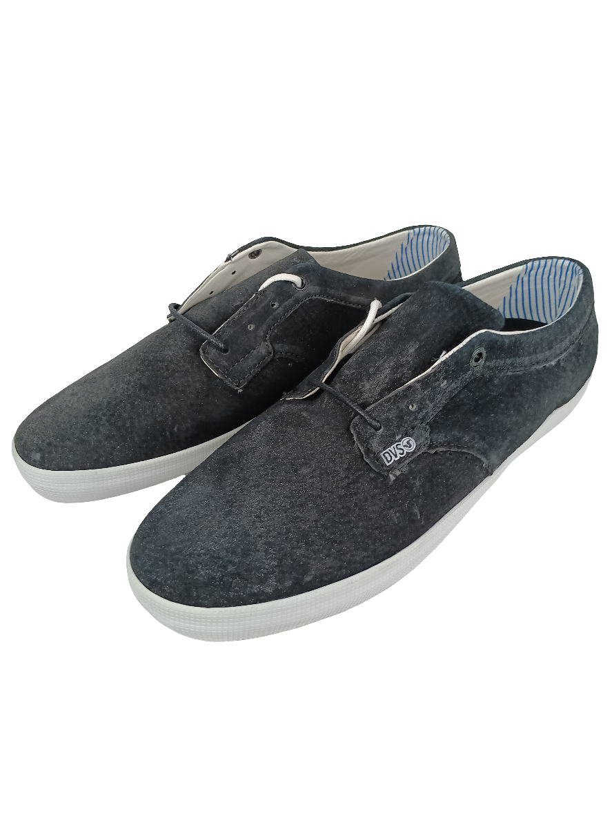 DVS El Porto Black Suede Size 11.5 Shoes