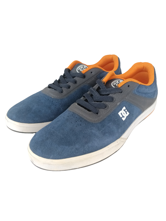 DC Mike Mo Capaldi Navy Grey Orange US Mens Size 10.5 Shoes