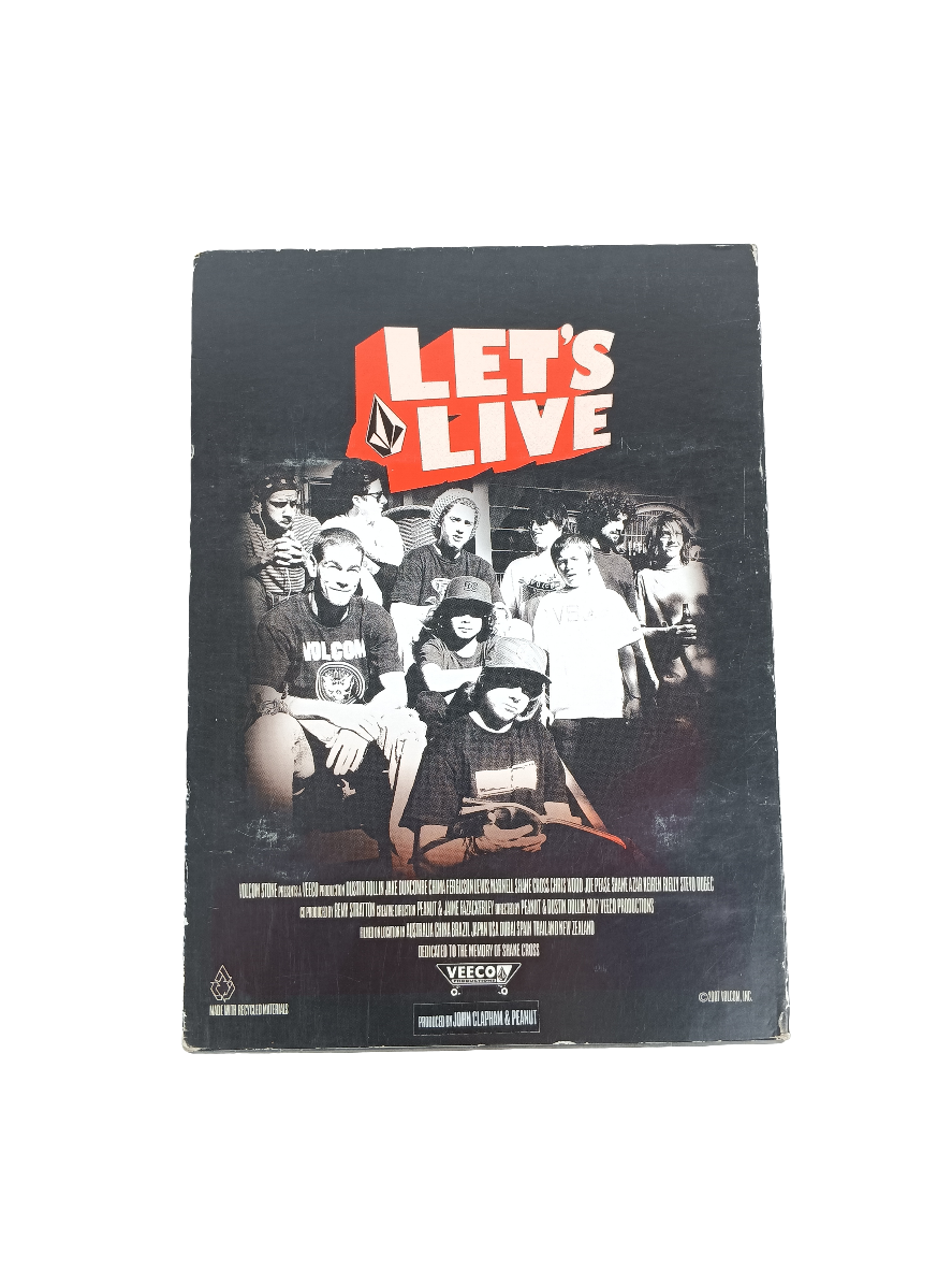 Volcom Stone Lets Live 2007 Sealed DVD Video
