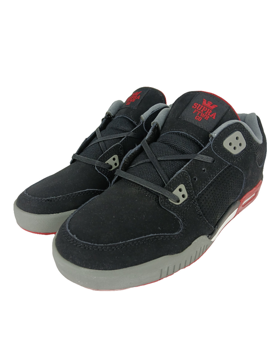 Supra Erik Ellington Avenger Pro Model Black Trubuck Red White Size 11.0 Shoes