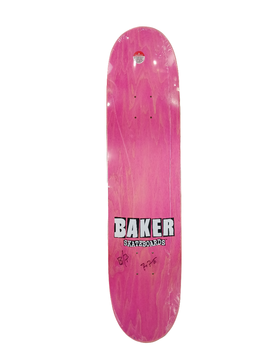 Baker Dustin Dollin Blinds Black Red White Size 7.75" Vintage NOS Deck