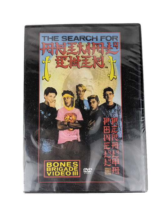 Powell Peralta Bones Brigade The Search For Animal Chin 1987 Sealed DVD Video