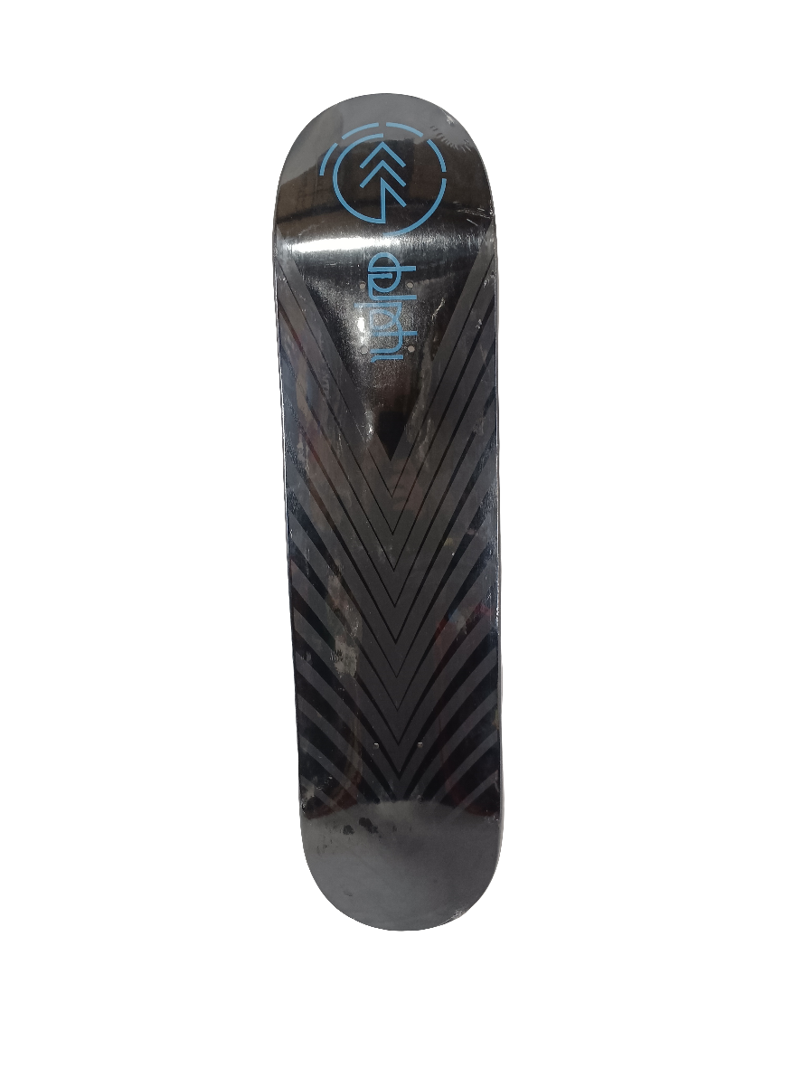 Element X Delphi Black Grey Blue Size 7.78 Vintage NOS Deck