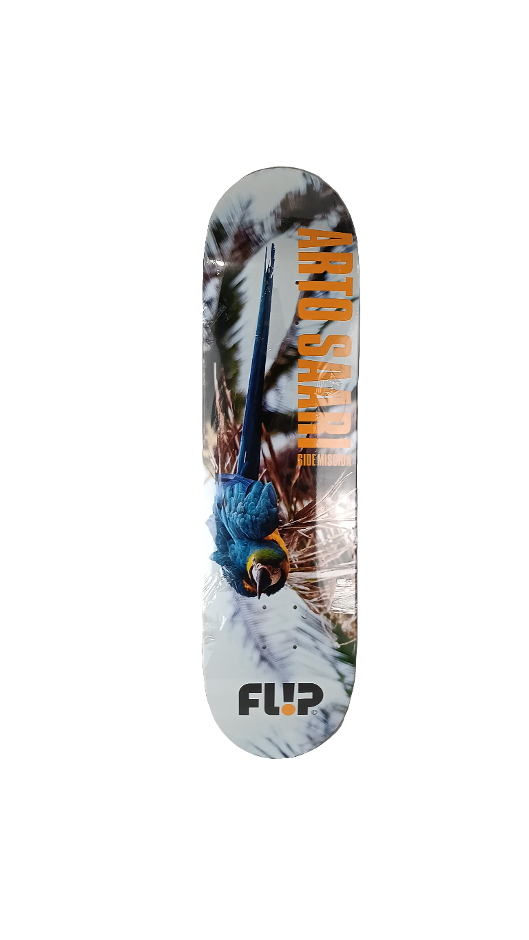 Flip Arto Saari Side Mission Parrot Size 8.4 Vintage NOS Deck
