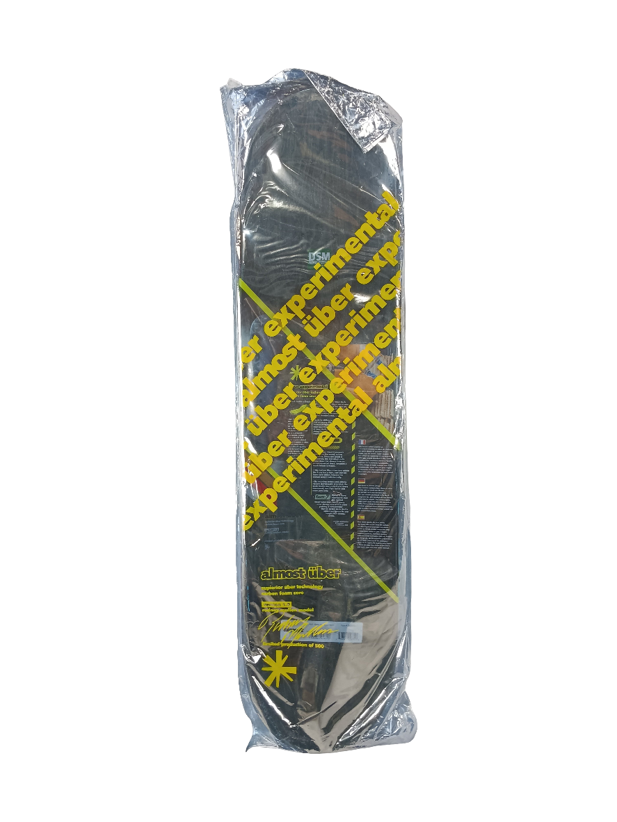 Almost Rodney Mullen Uber Experimental Version 1.0 Carbon Foam Black Grey Multi Size 7.78" Vintage NOS Deck