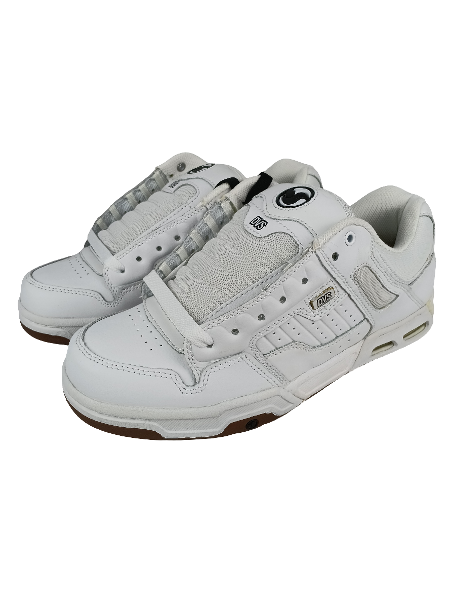 DVS Enduro Heir White Gum Leather Size 11 Shoes