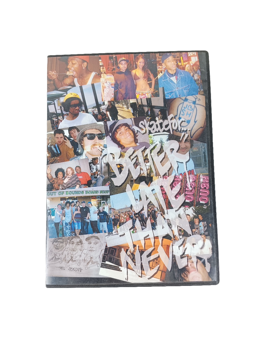 Out Of Bounds Boardshop Presents Skatefor Better Late Than Never DVD Video