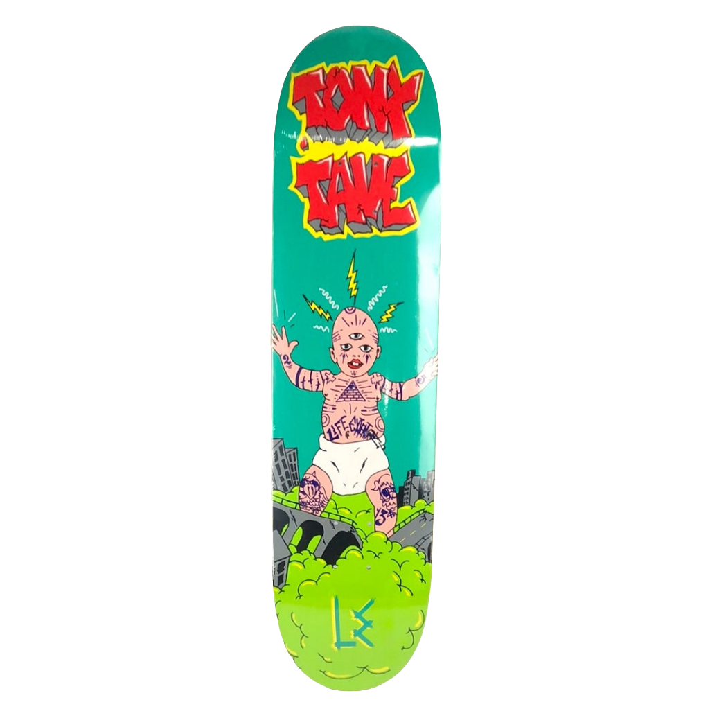 Life Extention Tony Tave Mega Baby Multi 8.0'' Skateboard Deck