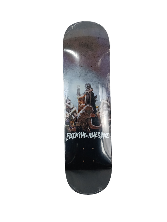Fucking Awesome Elijah Berle Warriorism Black White Multi Size 8.25 Vintage NOS Deck