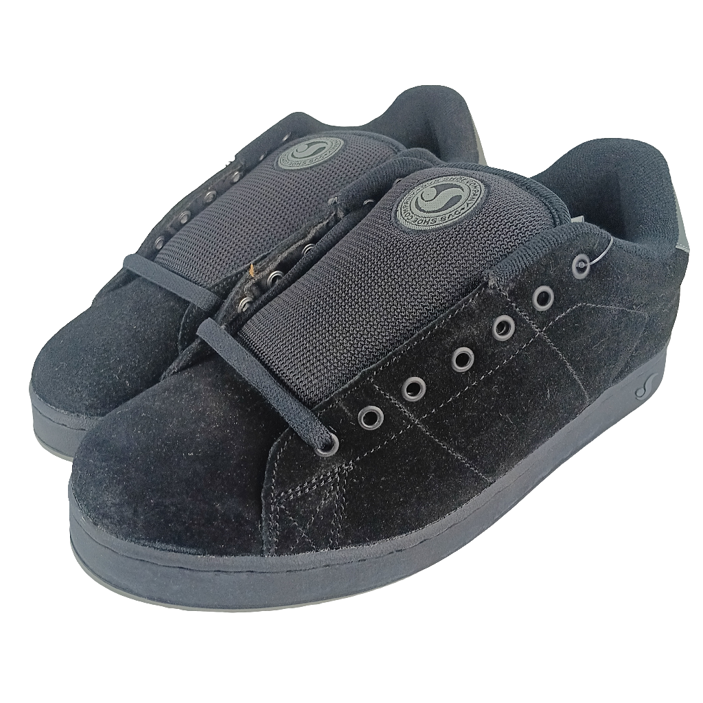 DVS Revival BT Black Suede Size 9 Shoes