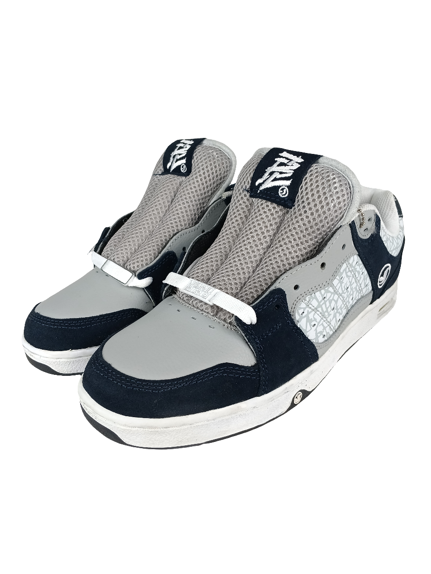 DVS Zered O.I. Grey Navy Suede US Mens Size 12.0 Shoes