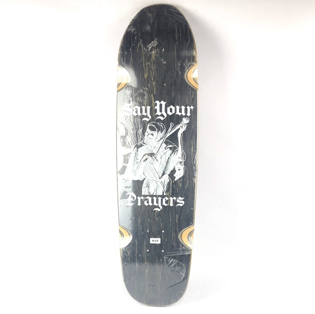 Huf Say Your Prayers Grey/White/Woodgrain 8.5'' Skateboard Deck