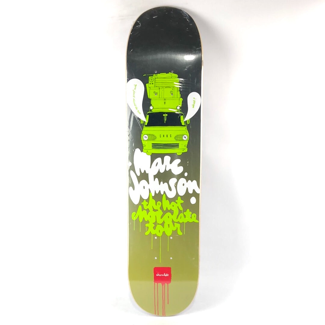 Chocolate Marc Johnson Chocolate Tour Green 7.8'' Skateboard Deck 2004