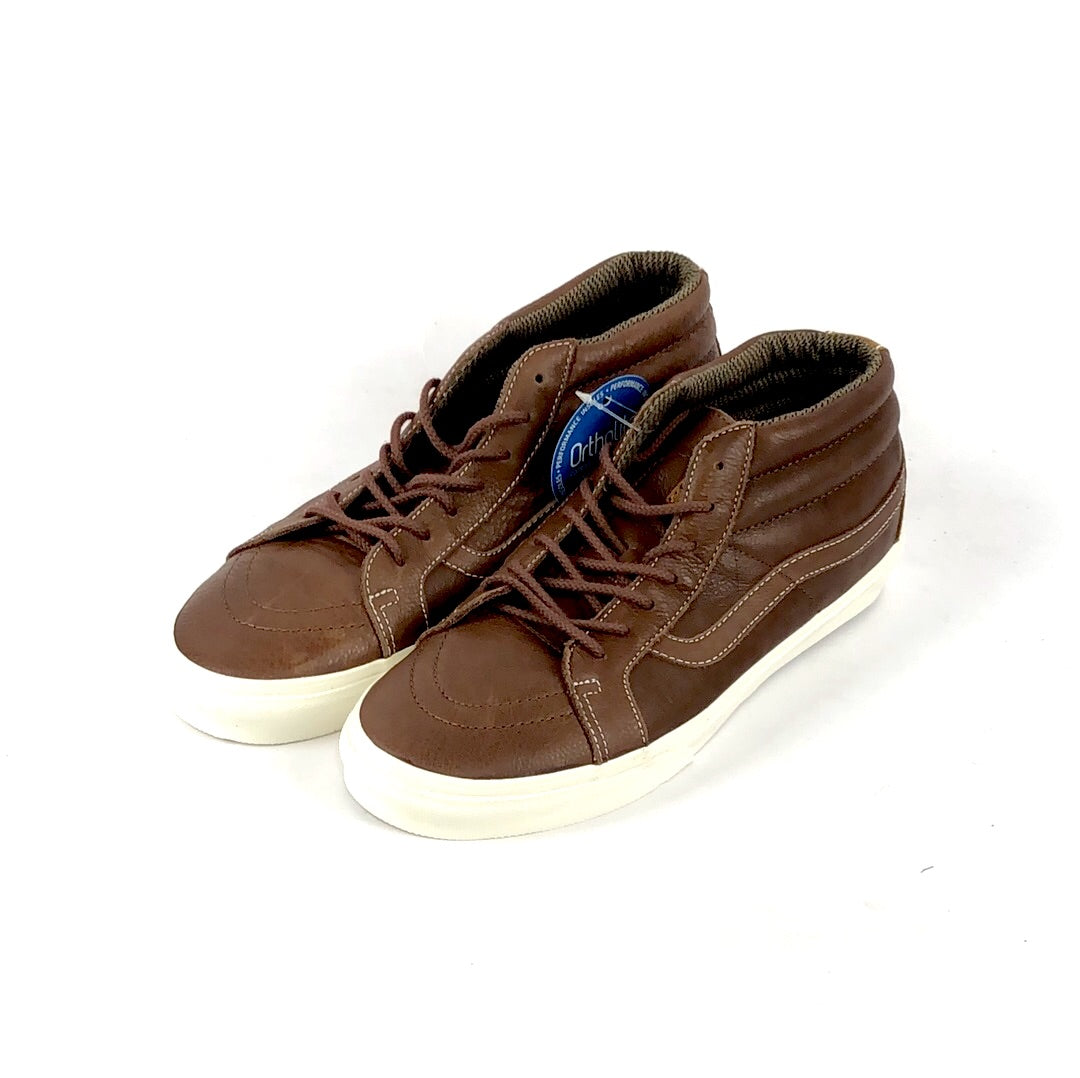 Vans Sk8-Mid CA (Leather) Potting Soil US Mens 12 โ western-skate-co