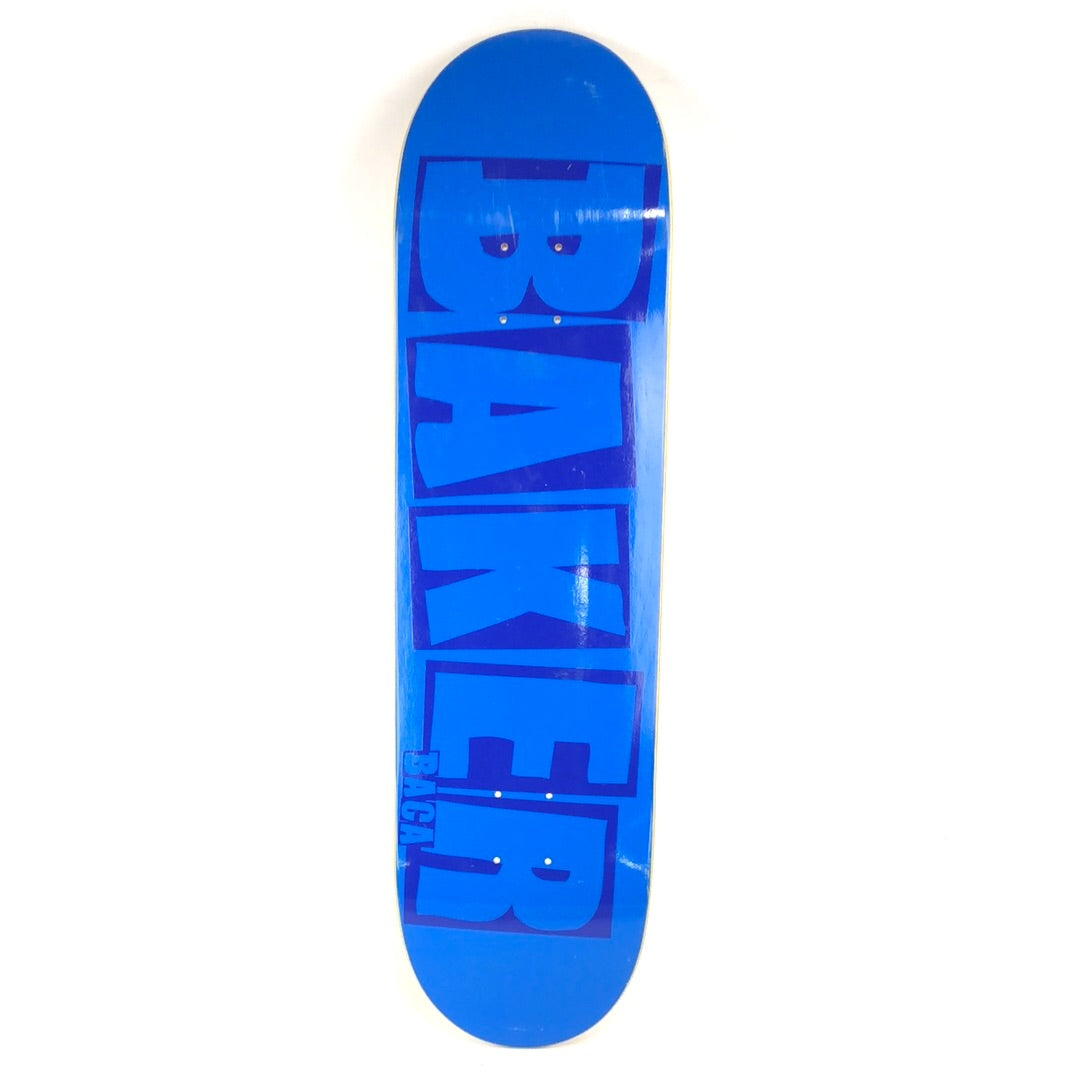 Baker Sammy Baca Letters Blue 8.475" Skateboard Deck