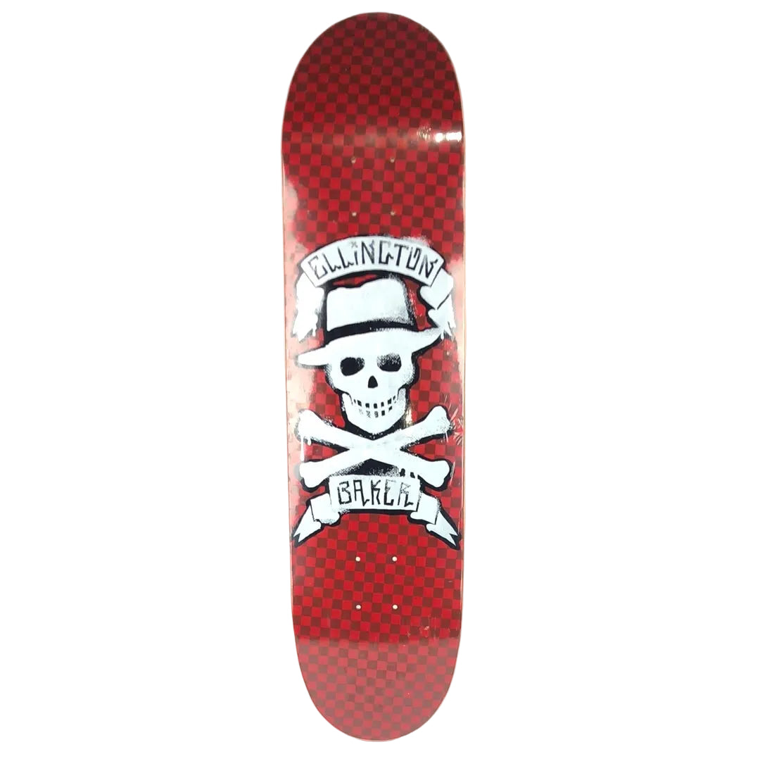 Baker Erik Ellington Cross Bone Red/White 7.875'' Skateboard Deck