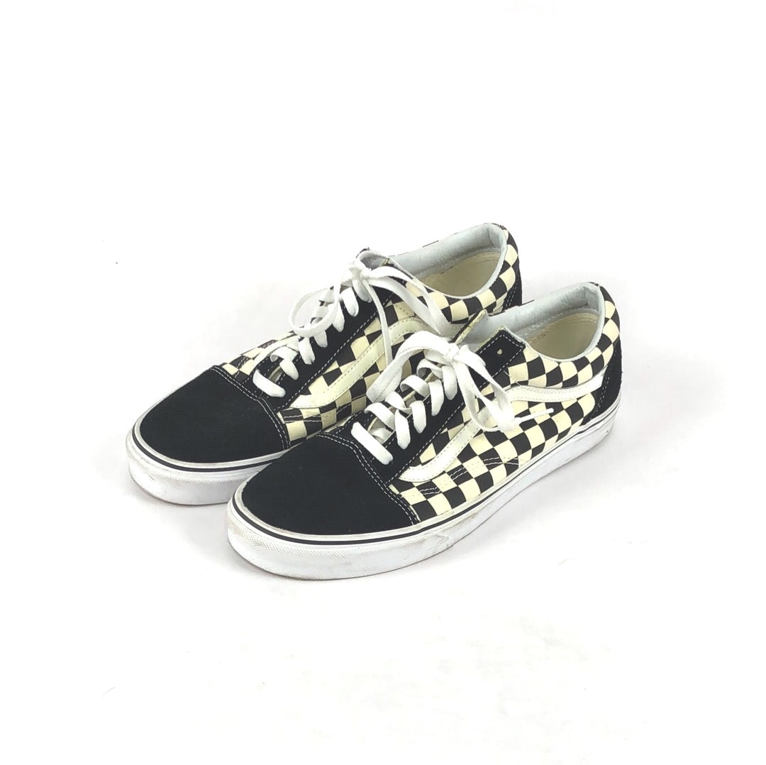 Old Skool (Primary Check) Blk/White US Mens Size 10.5
