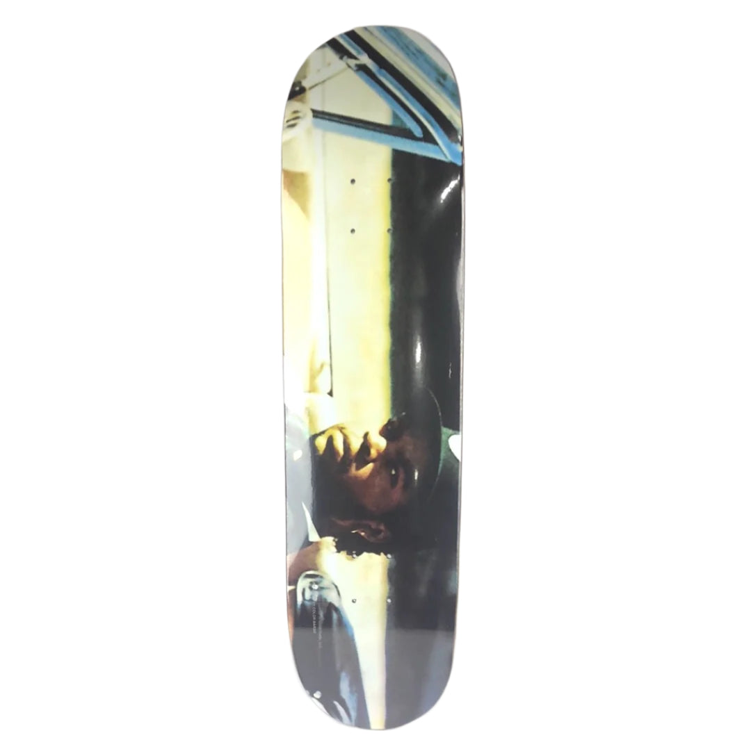 Color Bars Ice Cube OG photograph Yellow/Black 8.25" Skateboard Deck
