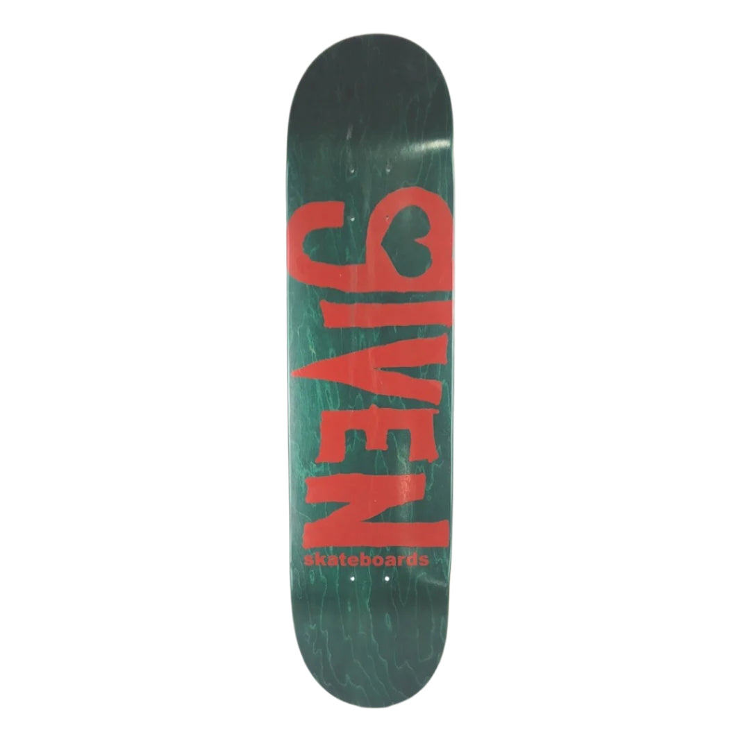 Givin Kris Markovich Bold Red/Green Size 7.75'' Vintage NOS Deck