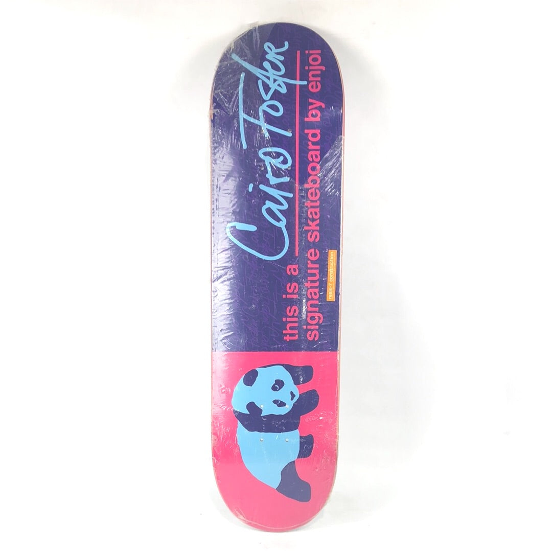 Enjoi Cairo Foster Signature Multi 8.1'' Skateboard Deck