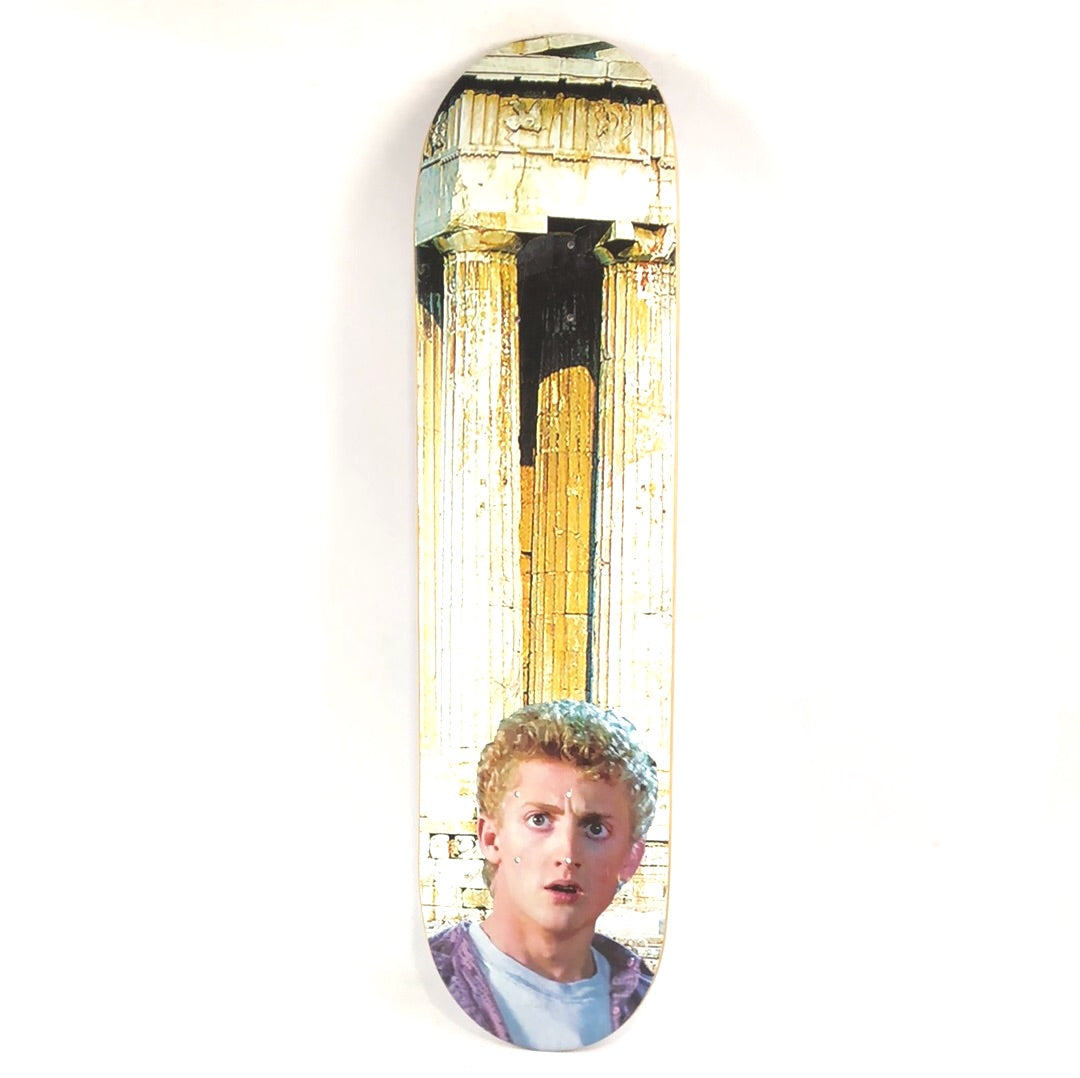 All-Timers Bill And Ted Be Excellent To Each Other 8.125" Skateboard Deck