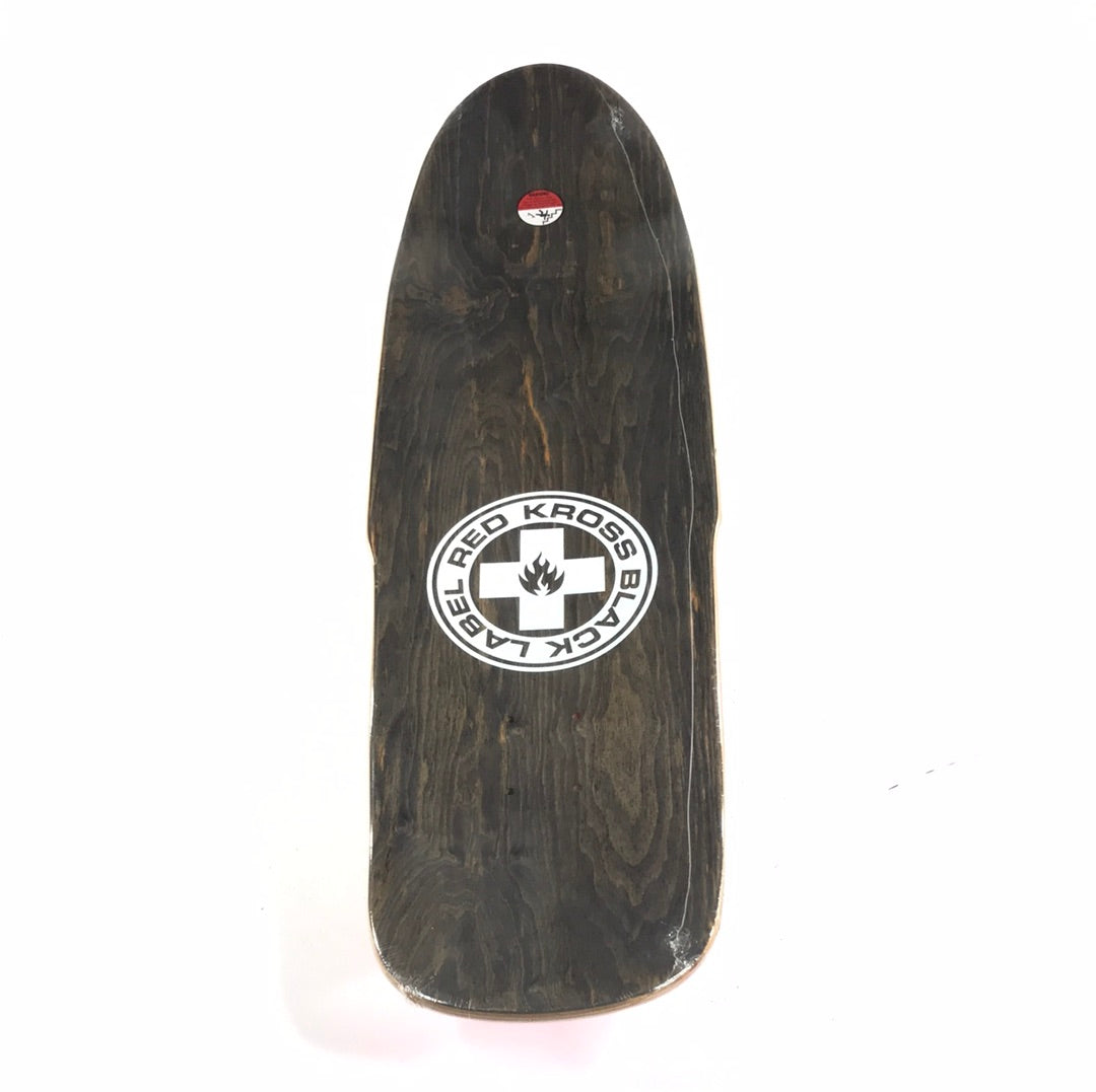 Black Label Emergency Steve Olson Pink/Blue 9.25" Skateboard Deck