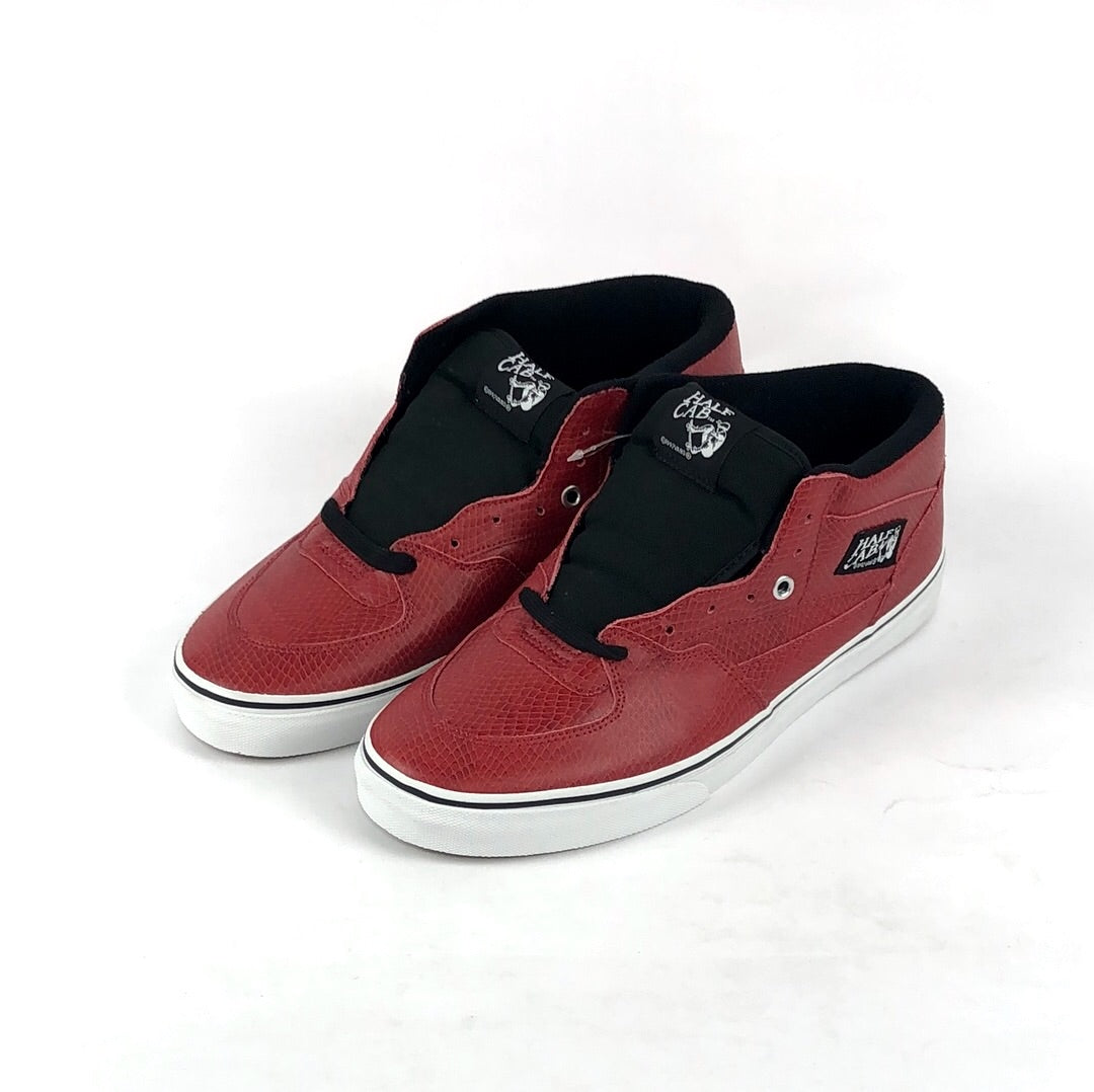 Vans Half Cab (Snake) Red US Mens Size 8.5