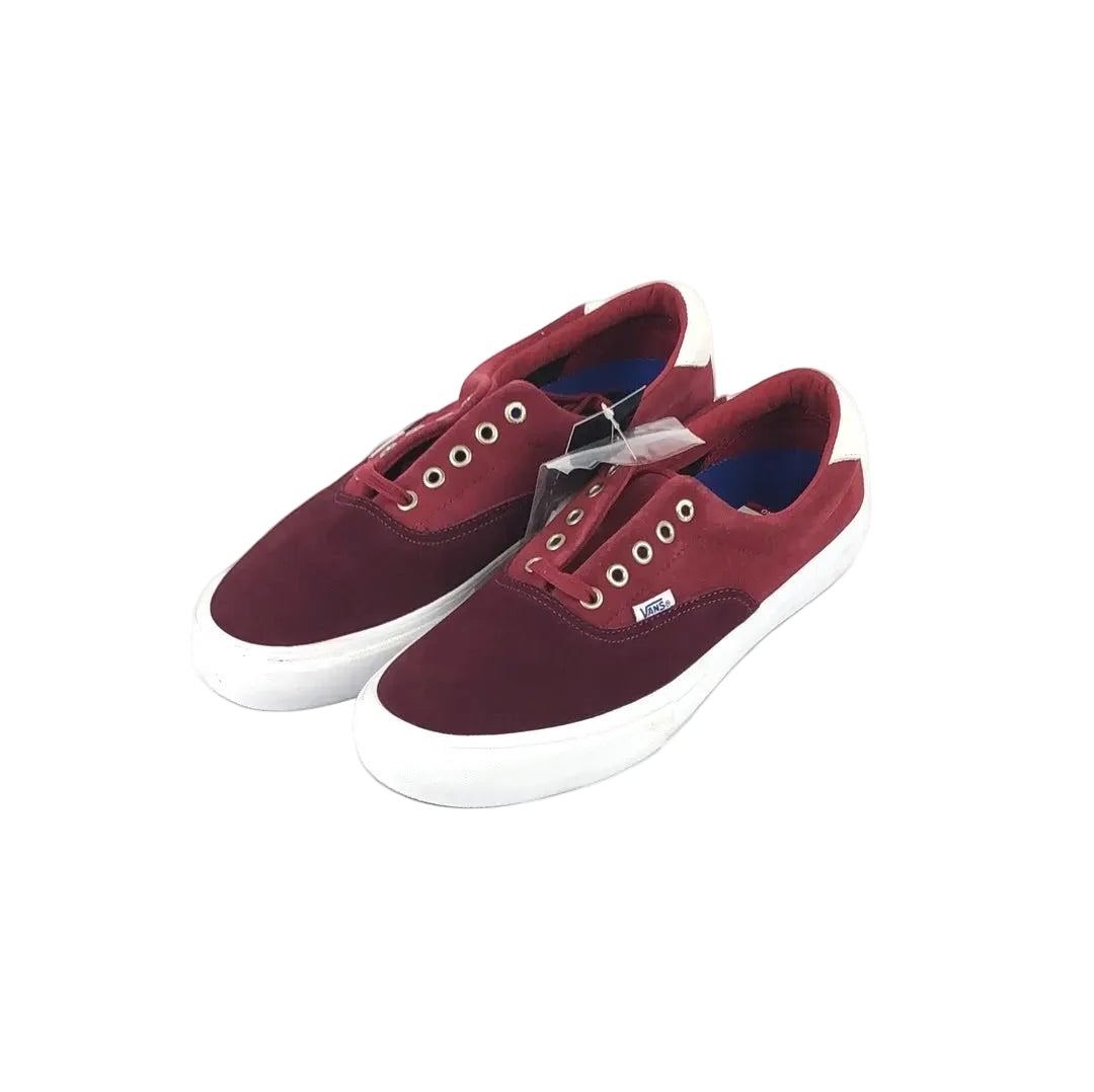 Vans Era 46 Pro Port Tibetan Red White Mens Size 9.0 Shoes
