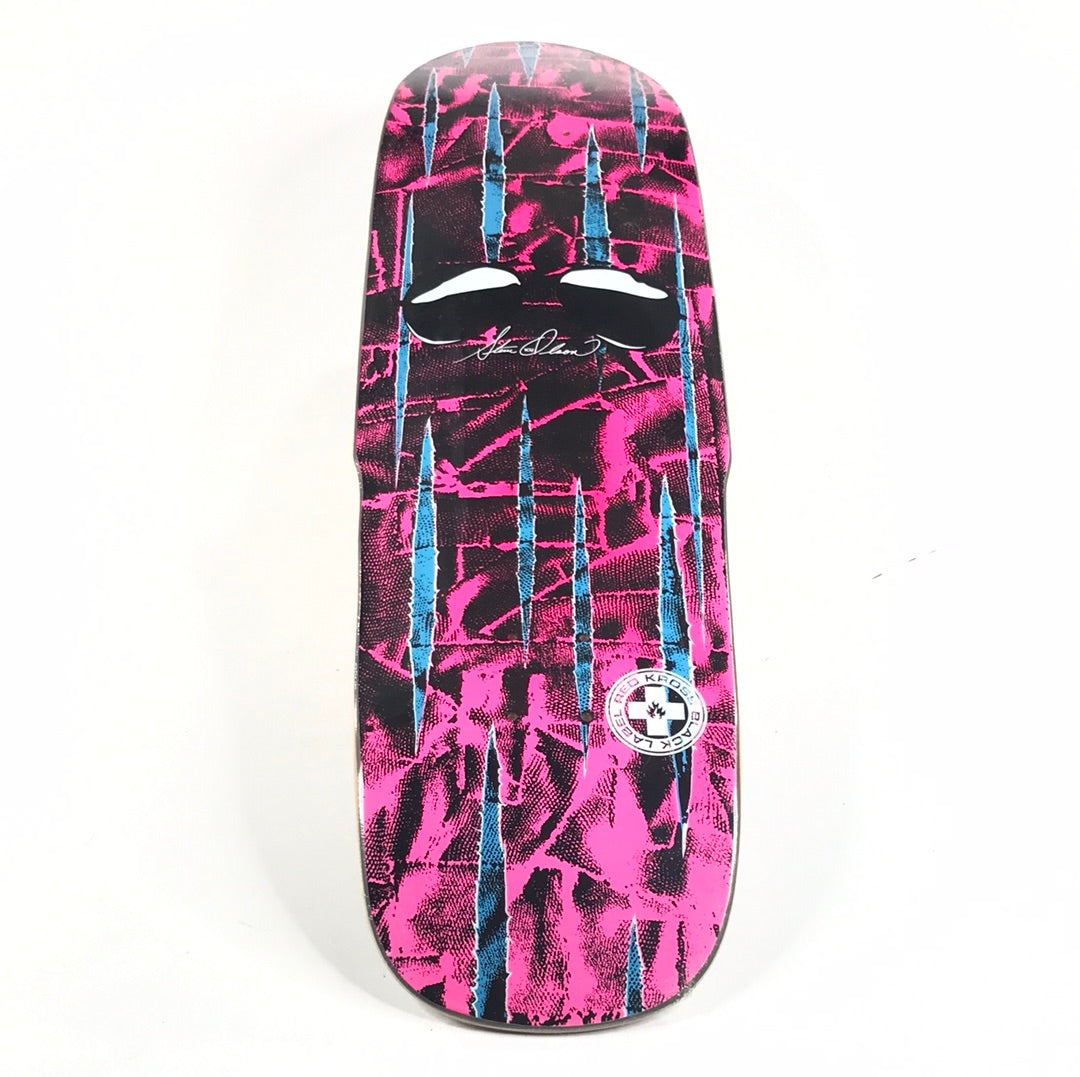 Black Label Emergency Steve Olson Pink/Blue 9.25" Skateboard Deck