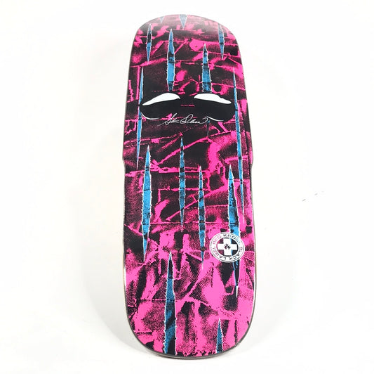Black Label Emergency Steve Olson Pink/Blue 9.25" Skateboard Deck