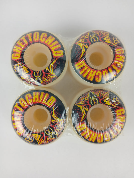 Ghetto Child Braydon Szafranski Devil Black Red Yellow Size 53MM Vintage NOS Wheels