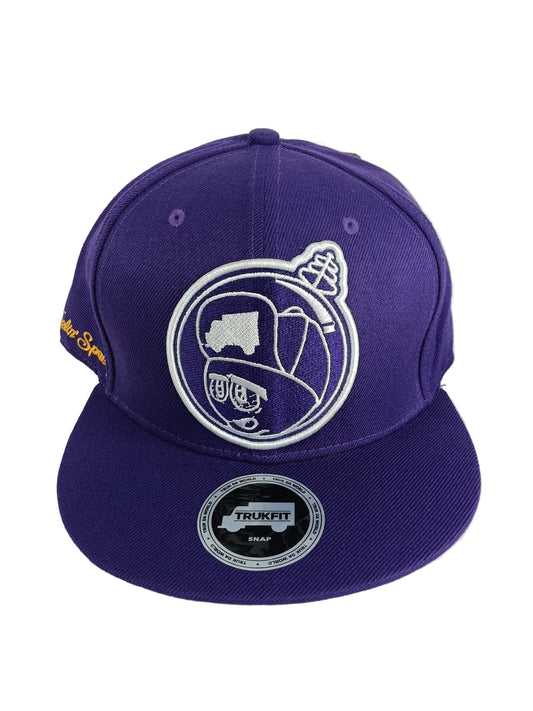 Trukfit TRUKFIT Feelin' Spacey Lil Wayne Purple Gold Silver One Size 8 1/8 62cm XXL Vintage Fitted Hat